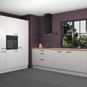 Zijdegrijze keuken Marseille 39172