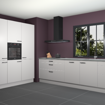 Zijdegrijze keuken Marseille 39178