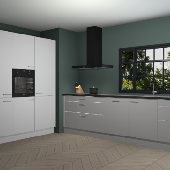 Zijdegrijze keuken Marseille 39182