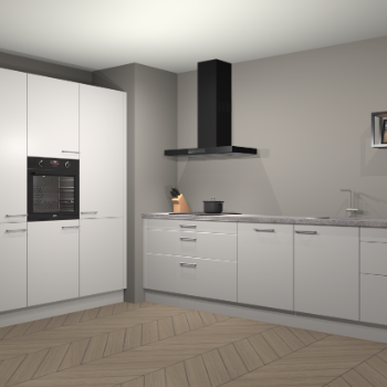 Zijdegrijze keuken Marseille 39193