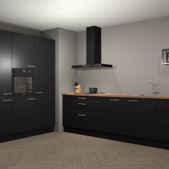 Zwarte keuken Marseille 39281