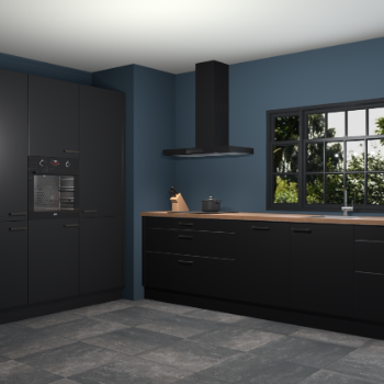 Zwarte keuken Marseille 39284