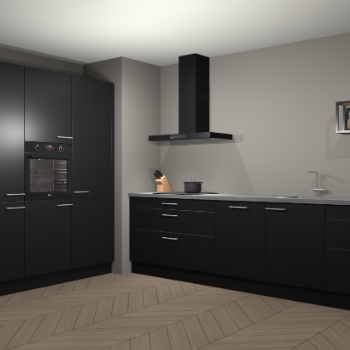 Zwarte keuken Marseille 39288