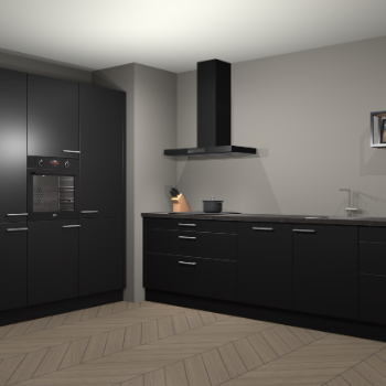 Zwarte keuken Marseille 39294