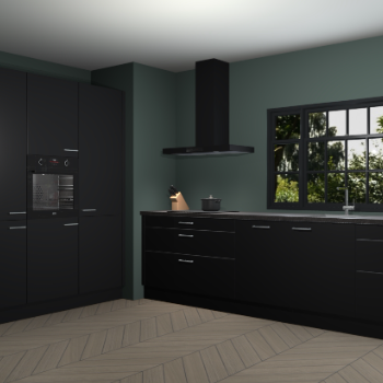 Zwarte keuken Marseille 39295