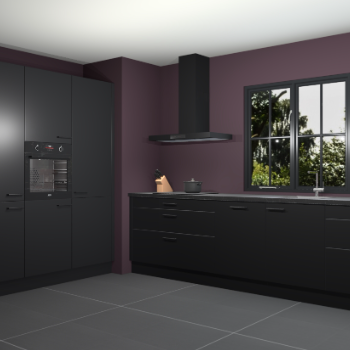 Zwarte keuken Marseille 39316