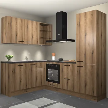 Gouden eiken keuken Chania 22029