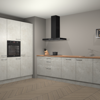 Beton opaal keuken Marseille 39404