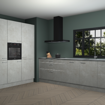 Beton opaal keuken Marseille 39411