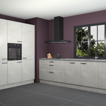 Beton opaal keuken Marseille 39413