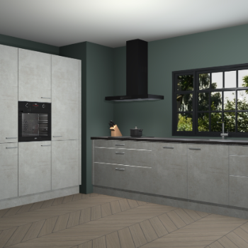 Beton opaal keuken Marseille 39417