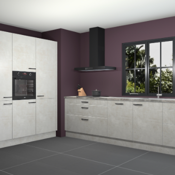 Beton opaal keuken Marseille 39425