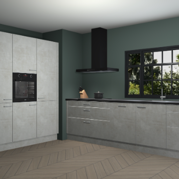 Beton opaal keuken Marseille 39435