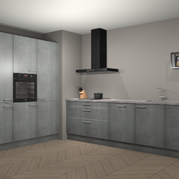 Beton parelgrijs keuken Marseille 39501