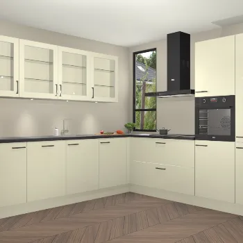 Magnolia hoogglans keuken Murcia 22074