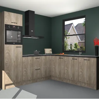 Cantaro eiken keuken Bremen 22142