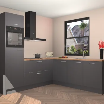 Onyxgrijze keuken Bremen 22146