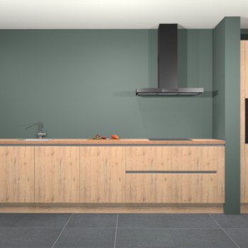 Madera natuur greeploze keuken Elzas 39805