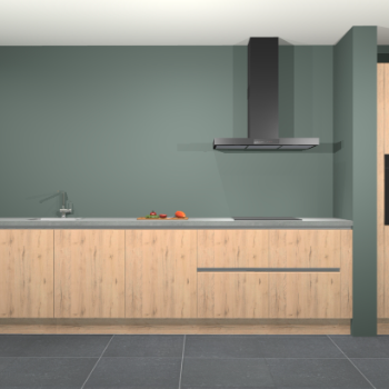 Madera natuur greeploze keuken Elzas 39811