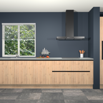 Madera natuur greeploze keuken Elzas 39814