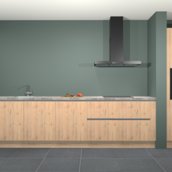 Madera natuur greeploze keuken Elzas 39823