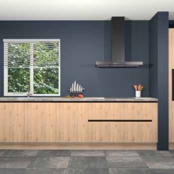 Madera natuur greeploze keuken Elzas 39826