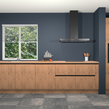 Astoria eiken greeploze keuken Elzas 39844