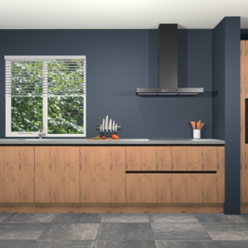 Astoria eiken greeploze keuken Elzas 39850