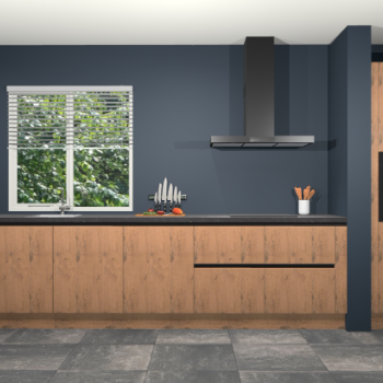 Astoria eiken greeploze keuken Elzas 39874