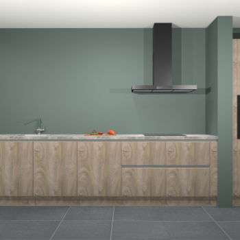 Cantaro eiken greeploze keuken Elzas 39932