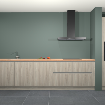 Vuren greeploze keuken Elzas 40103