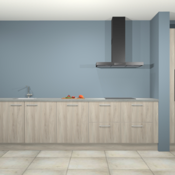 Vuren keuken Elzas 40107