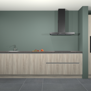 Vuren greeploze keuken Elzas 40115