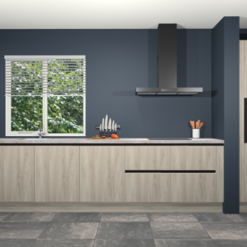 Vuren greeploze keuken Elzas 40130