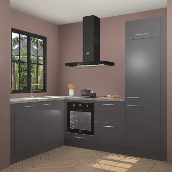 Onyxgrijze keuken Bordeaux 22160