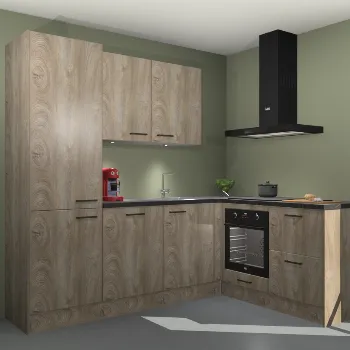 Cantaro eiken keuken Lyon 22165