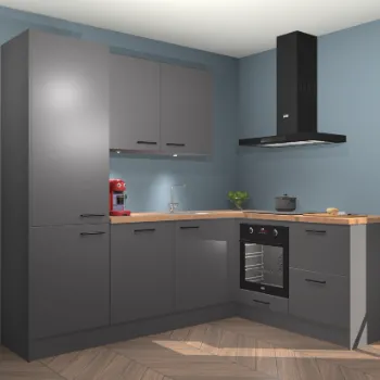 Onyxgrijze keuken Lyon 22168