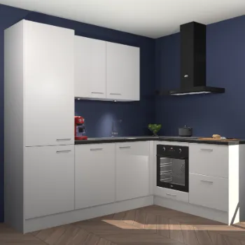 Zijdegrijze keuken Lyon 22170