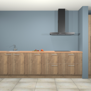 Chocolade eiken keuken Elzas 40295