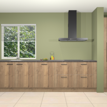 Chocolade eiken keuken Elzas 40310