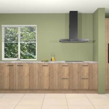 Chocolade eiken keuken Elzas 40316