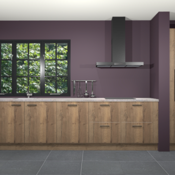 Chocolade eiken keuken Elzas 40323