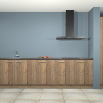 Chocolade eiken keuken Elzas 40325