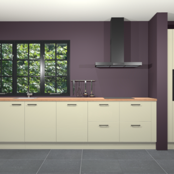 Magnolia hoogglans keuken Elzas 40437