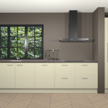 Magnolia hoogglans keuken Elzas 40446