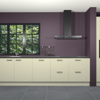 Magnolia hoogglans keuken Elzas 40467