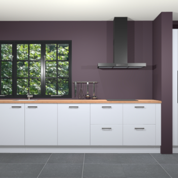 Sneeuwwitte keuken Elzas 40485