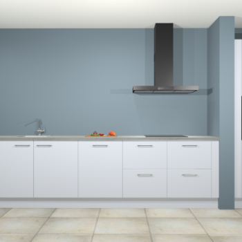 Sneeuwwitte keuken Elzas 40487