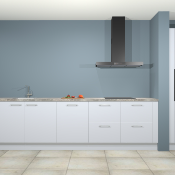 Sneeuwwitte keuken Elzas 40499