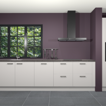 Zijdegrijze keuken Elzas 40535